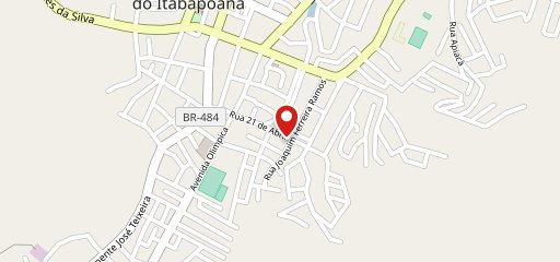 Pizzaria Italiana no mapa