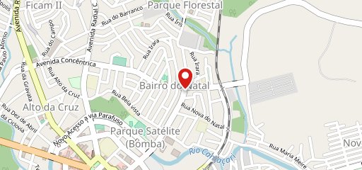 Lamama Pizzaria no mapa