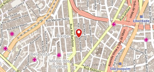 Pizzaria Lanna no mapa