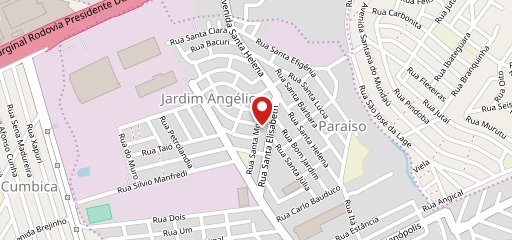 Pizzaria Margherita no mapa