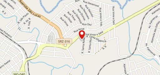 Pizzaria Pizza Planet gourmet no mapa