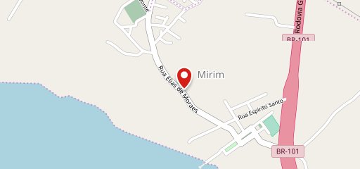 Pizzaria Suprema no mapa