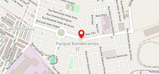 Pizzaria Top 10 no mapa