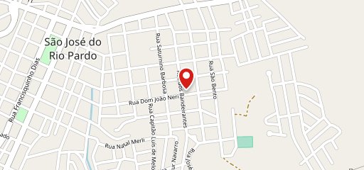 Pizzaria Trink's no mapa