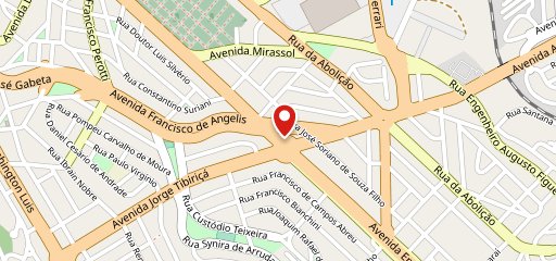 Pizzaria Vicenzo Swift no mapa