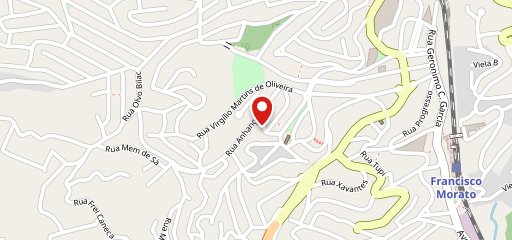 Pizzaria Villa Romana - Francisco Morato no mapa