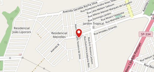 Pizzaria Vilela no mapa