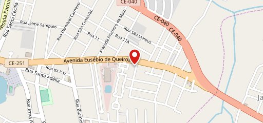 Pizzaria Zé Garçom no mapa