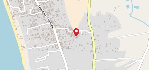 Pizzaronee Calangute on map