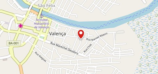 Pizzas do frank no mapa