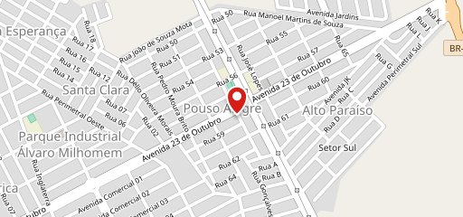 Pizzas Maria Delivery no mapa