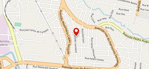 Pizzas Torres no mapa