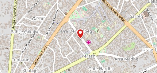 Pizzeri Bageteri Strada sur la carte