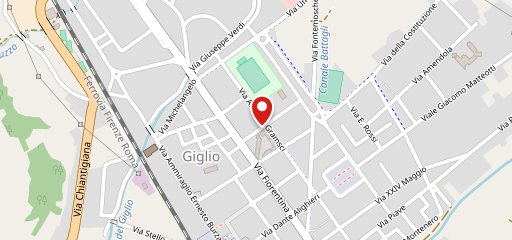 Pizzeria A Modo Mio Montevarchi Pestello sulla mappa