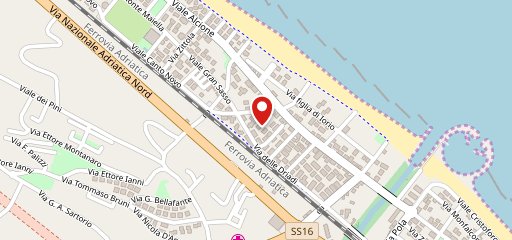 Pizzeria Albatros sulla mappa