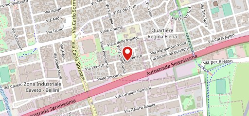 Pizzeria d'asporto Amici Miei Milanino sulla mappa