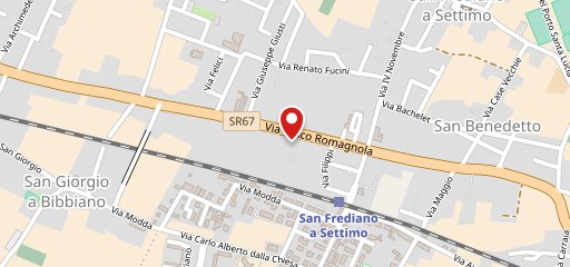 Pizzeria birreria Bistrot sulla mappa