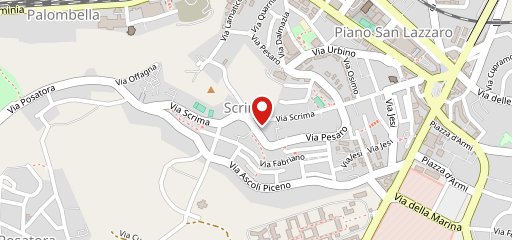 PIZZERIA BUONGUSTO - PIAZZALE CAMERINO - ANCONA sulla mappa