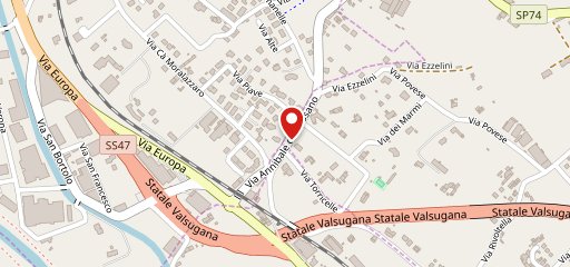 Pizzeria “Come Vuoi Tu” Pove del Grappa sulla mappa