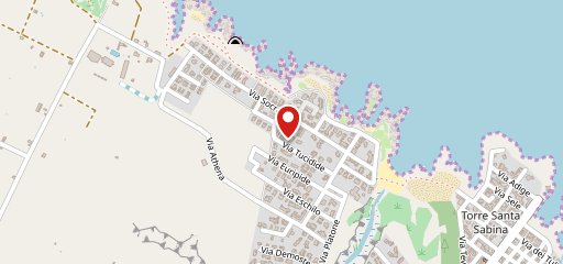 Pizzeria Cucinelli Santa Sabina sulla mappa