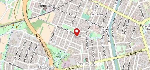 Pizzeria d'asporto Freedom sulla mappa