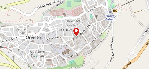 Pizzeria Del Corso Da Claudio sulla mappa
