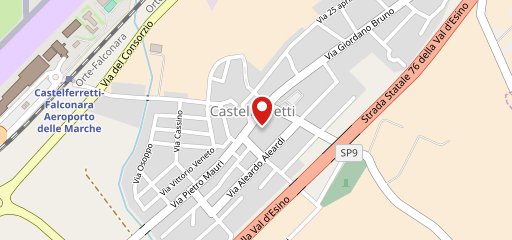 Pizzeria del Secolo sulla mappa