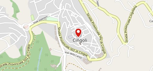 Pizzeria del Vicolo sulla mappa