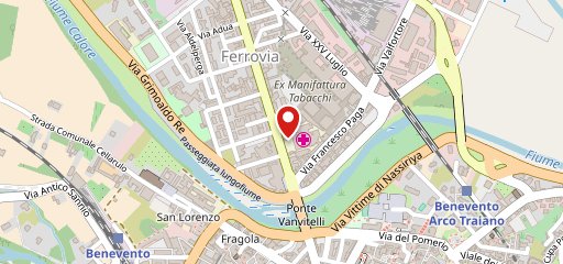 Pizzeria Guerra e Pace Bakery sulla mappa
