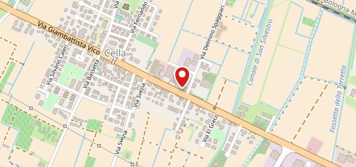 Pizzeria da asporto L'Incontro di Villa Cella sulla mappa