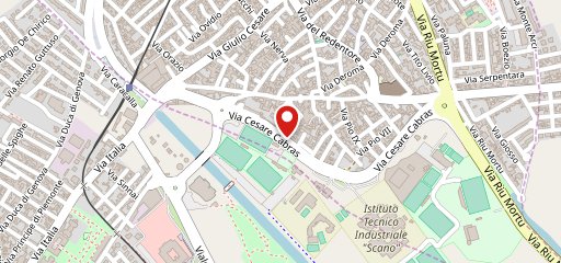 Pizzeria gastronomia odino Monserrato sulla mappa