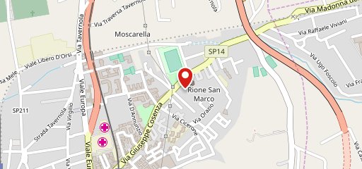 Giardino Verde sulla mappa