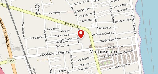 Pizzeria La Ghiottona sulla mappa