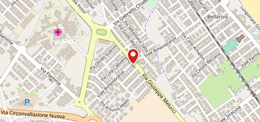 Pizzeria paprika Rimini d’asporto e a domicilio aperti tutti i giorni sulla mappa