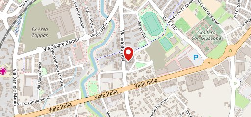 Pizzeria le 4 stagioni sulla mappa