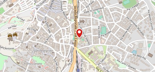 Pizzeria Le Mura sulla mappa