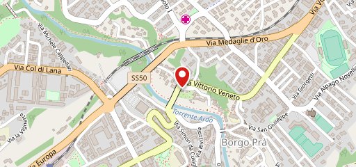 Pizzeria Leone sulla mappa