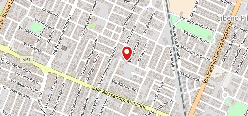 pizzeria zodiaco 2.0carpi sulla mappa