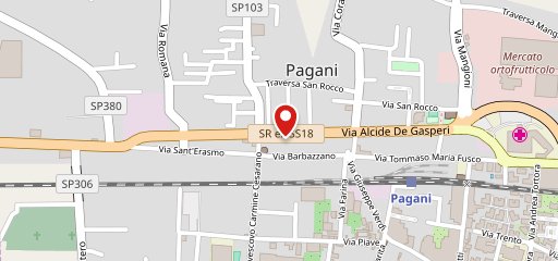 Pizzeria Luna Rossa sulla mappa