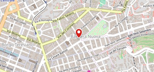 Pizzeria Mangiafuoco sulla mappa