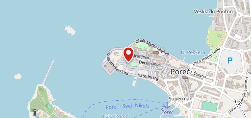 Pizzeria Napoli sulla mappa