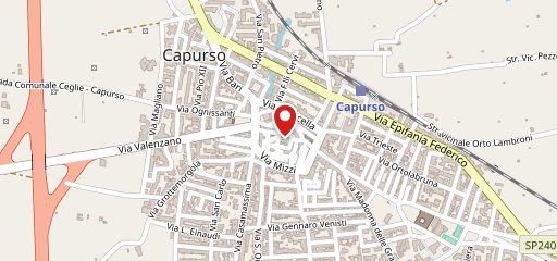 Pizzeria pene volante sulla mappa