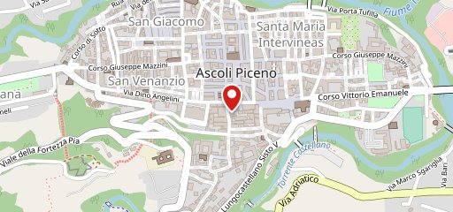 Pizzeria Rattattù sulla mappa