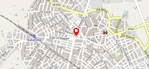 pizzeria robiria sulla mappa