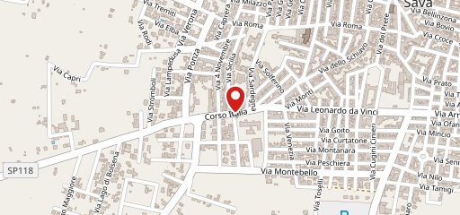 Pizzeria Si Viene e Si Va sulla mappa