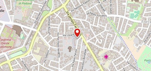 Pizzeria Scrocchia Padova sulla mappa