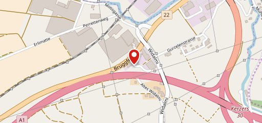 Pizzeria 99 ried bei kerzers sulla mappa