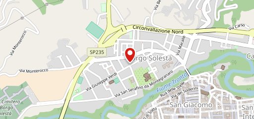 Pizzeria Solestà sulla mappa