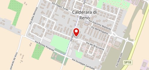 Pizzeria e kebaberia Spiga d’oro sulla mappa