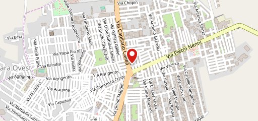 Pizzeria Striscia La Pizza sulla mappa